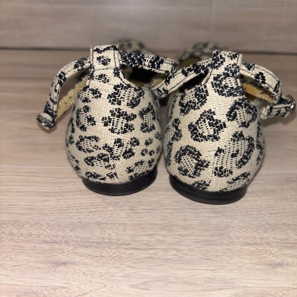 See by Chloe Leopard Print T-Strap Flats - Picture 5 of 10